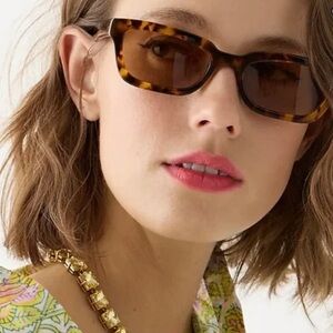 J. Crew Tortoise Shell Maddy Sunglasses